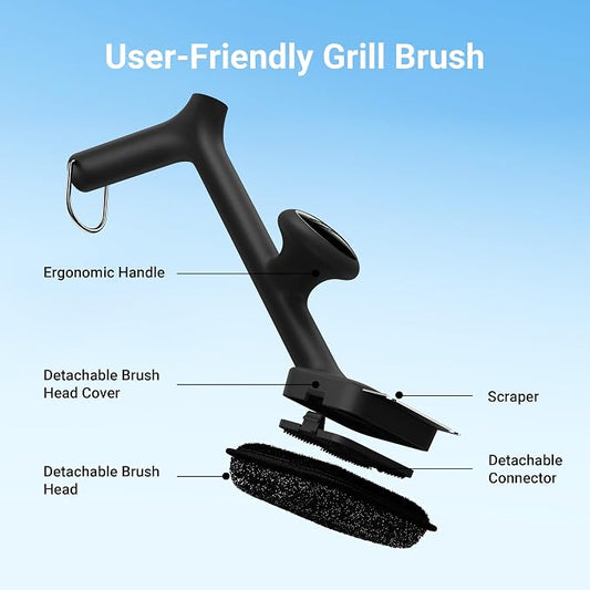 ThermoMaven BBQ Grill Brush Bristle Free - Image 2