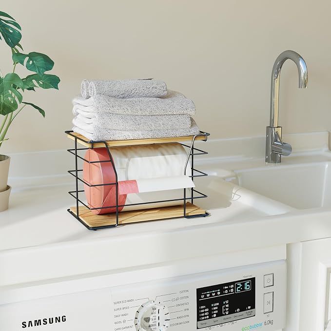 Large Trash Bag Holder, Wall Mount Grocery Bag Holder - Image 7
