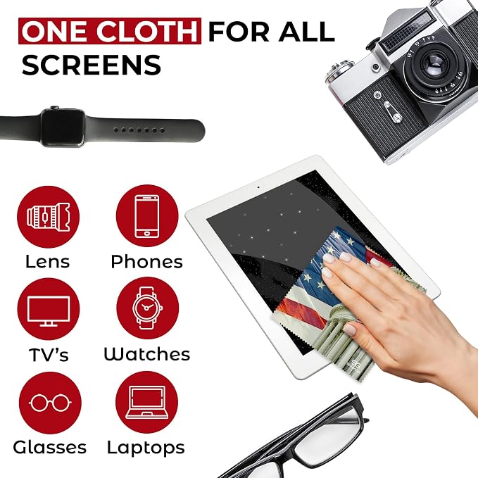 Microfiber Cleaning Cloth for Glasses - Image 6