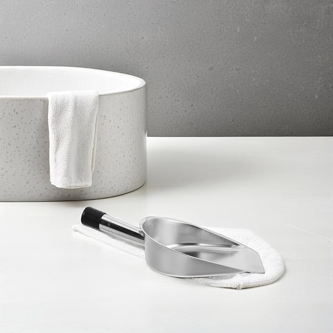 Milisten Small Stainless Steel Handheld Dustpan Shovel, Thickened Metal - Image 9