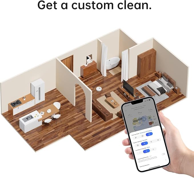 dreame L10s Ultra Robot Vacuum and Mop Combo, Auto Mop Cleaning and Drying - Image 7