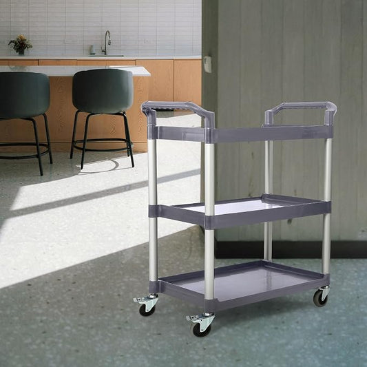 3-Tier Utility Rolling Cart - Image 2