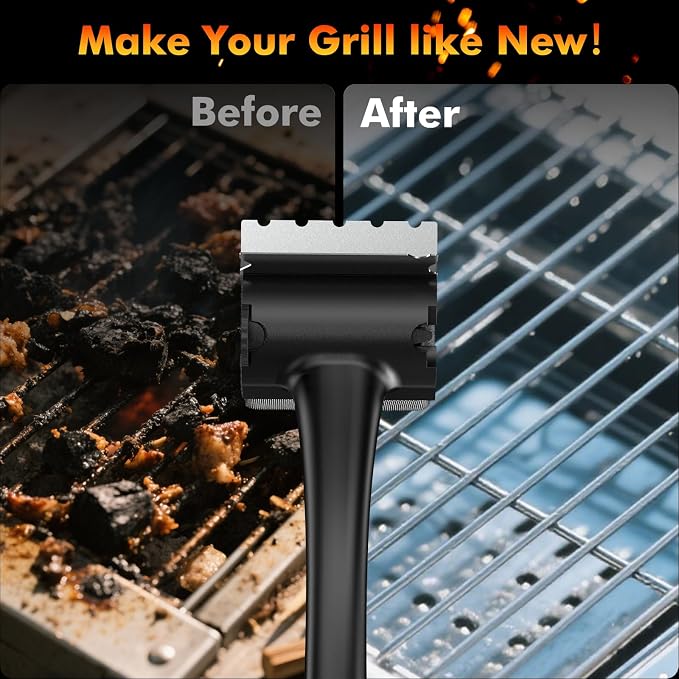 BBQ Grill Brush Bristle Free - Image 7
