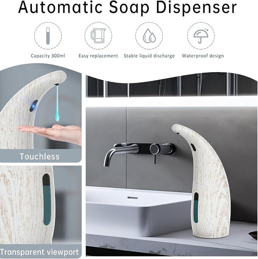 Automatic Liquid Soap Dispenser,300ML Touchless 4 Gear Adjustable, Countertop - Image 2