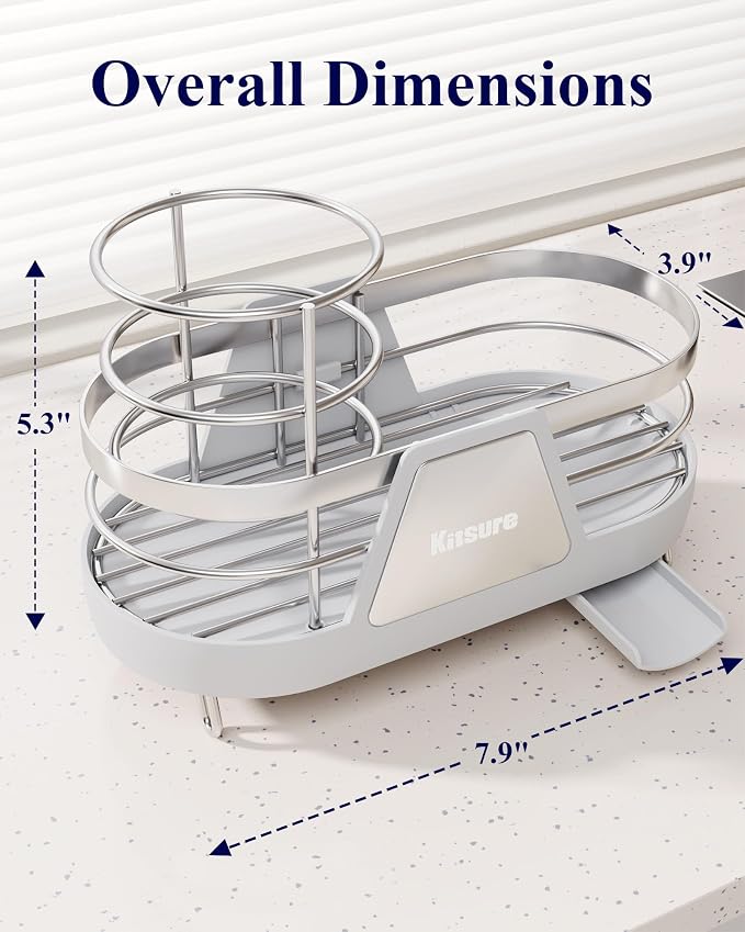 Kitsure Sponge Holder for Kitchen Sink - Image 2