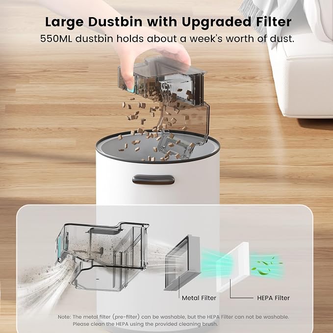 Lefant M310 Robot Vacuum Cleaner, 4500Pa Strong Suction - Image 8