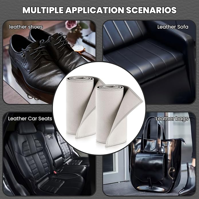 10 Pcs Shine Shoes Cloth Kit Polish Dauber Applicators Cleaning Leather Shoes - Image 7