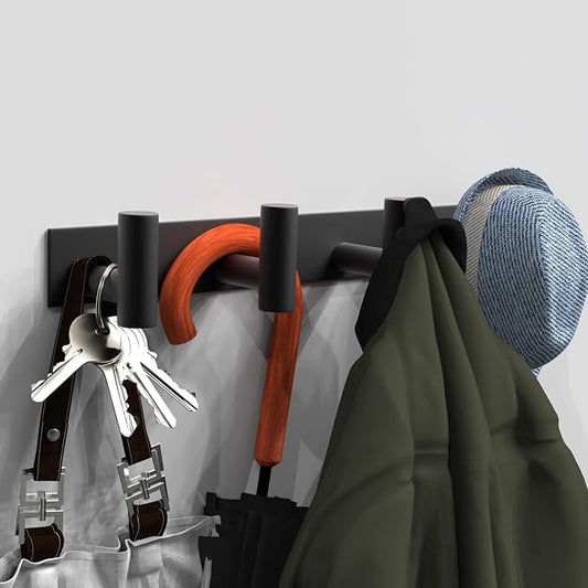 VAEHOLD 2PACK Hat and Coat Wall Mount Rack - Image 2