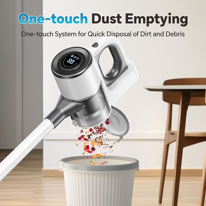 Cordless Vacuum Cleaner for Home, Powerful Stick Vacuum Cleaner - Image 8