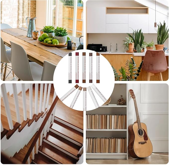 SEISSO Furniture Repair Crayon, Scratch Repair Wax, Furniture Marking Repair - Image 8