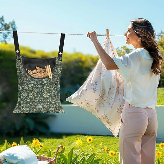 Jumbo Clothespin Organizer Bag 14.5x12 Inches - Image 2