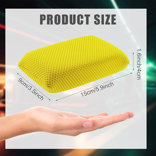 4 PCS Bug Scrubber Sponge Car, Bug Remover Wash Sponge,Car Cleaning Sponge - Image 2