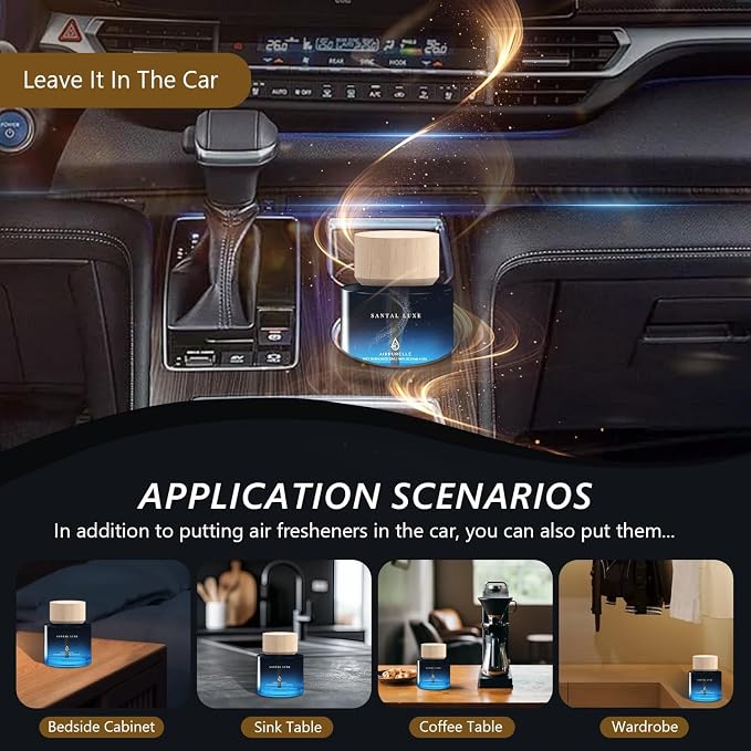 Car Air Freshener for Men & Women – Long-Lasting Spicy Sandalwood Essential Oil - Image 8