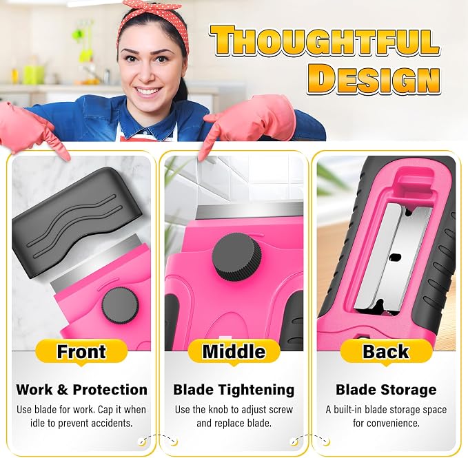 DIYSELF Razor Blade Scraper | 2 Pack Scraper Tool - Image 6