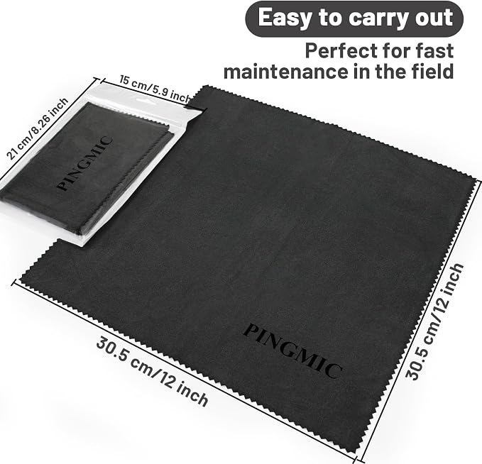 PINGMIC 12 ''×12 '' Silicon Gun Cloth and Gun Cleaning Cloths, - Image 6