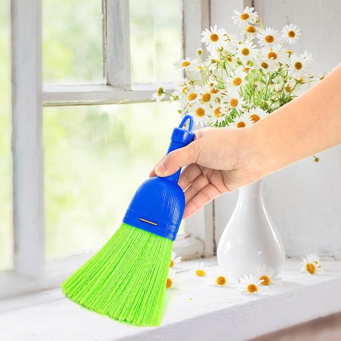 SOUJOY 4 Pack Hand Broom, Poly Fiber Small Whisk Broom - Image 7