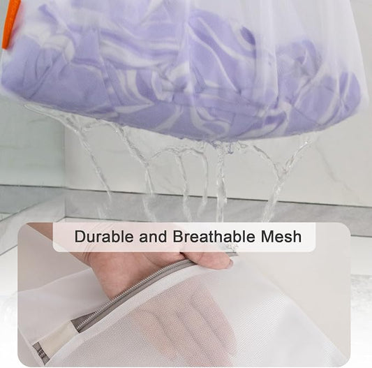 Polecasa 3Pcs 12 x 16 Inches Extra Durable Fine Mesh Laundry Bags - Image 2