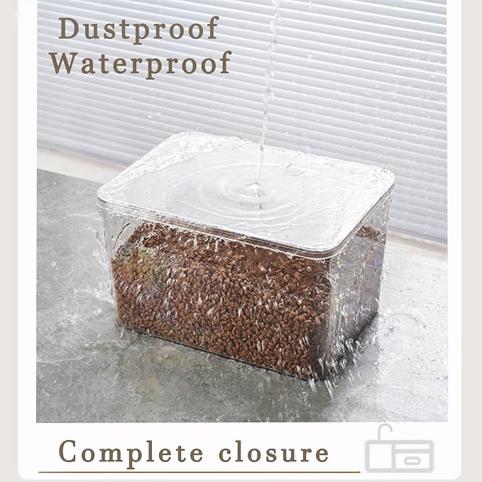 Clear plastic storage bins - Image 8