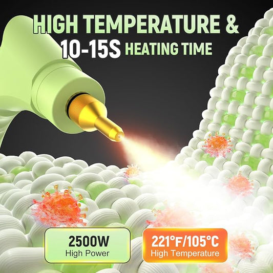 2500W Portable Handheld Steam Cleaner - Image 2