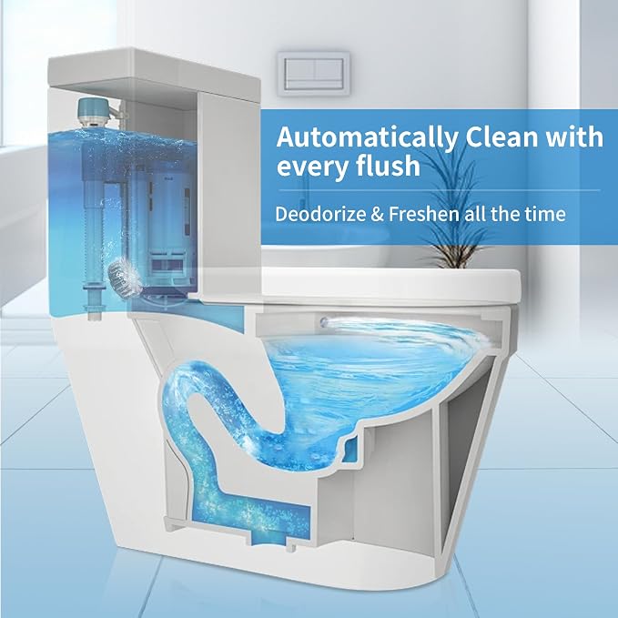 Toilet Bowl Cleaner Tablets, Automatic Toilet Tank Cleaner - Image 8