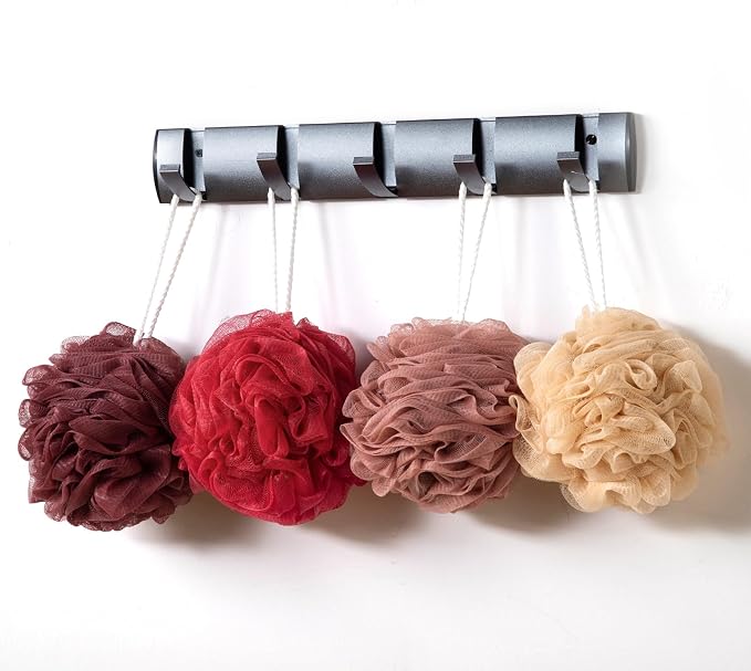Loofah Sponge XXL-100g 4 Pack, Bath Sponge Soft Mesh Shower Puff Loofah - Image 7