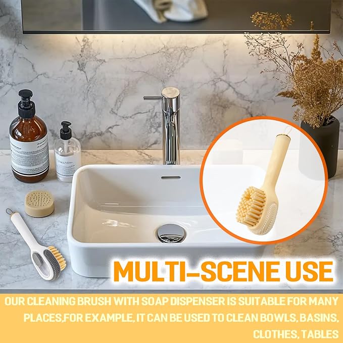 Soap Dispenser Scrub Shoe Brushes - Image 7