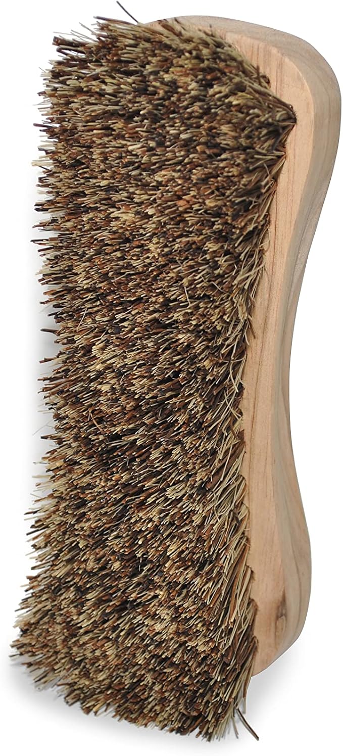 All-Natural Wooden Scrub Brush Set | Wooden Handle | Palmyra Bristle Brush - Image 8