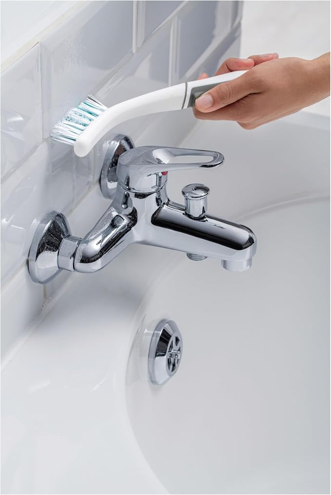 Scotch-Brite Tile & Grout Brush, Strong Bristles to Scrub Away Grime - Image 10