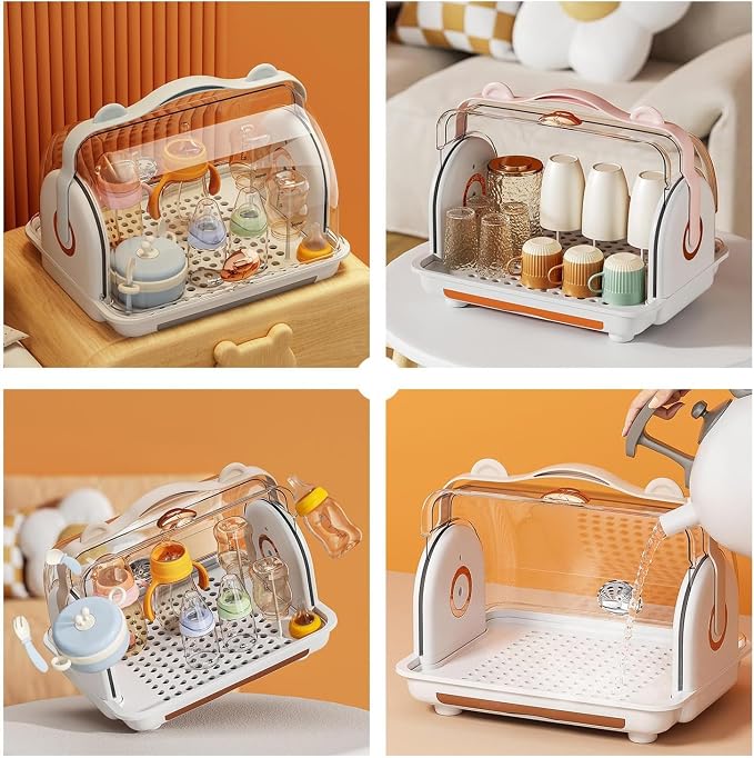 Baby Bottle Drying Rack Storage - Image 9