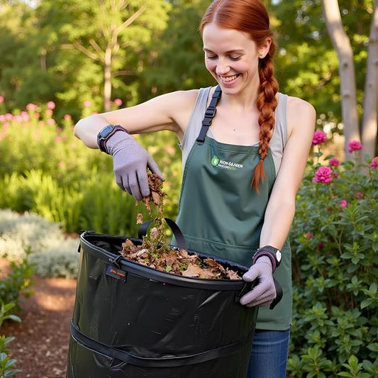 YUDI & GARDEN 45 Gallon Collapsible Garden Bag|Collapsible Trash Can|Camping - Image 2