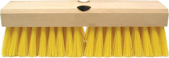 Weiler 44434 10" Block Size, 6 X 18 No. Of Rows, Wood Block, Polypropylene Fill by WeilerAbrasives