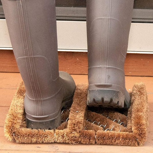 NINAMAR Natural Coir Boot Scraper Door Mat - Image 2