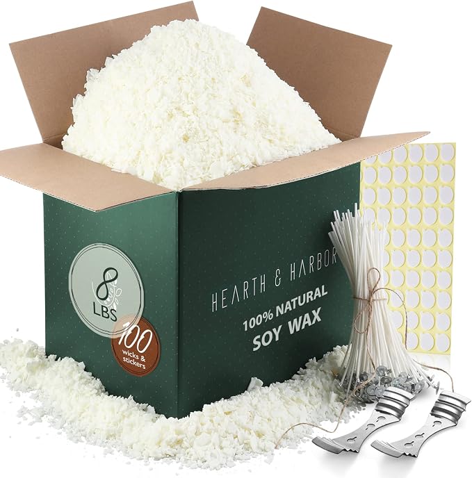 Hearth & Harbor Soy Candle Wax for Candle Making - Image 9