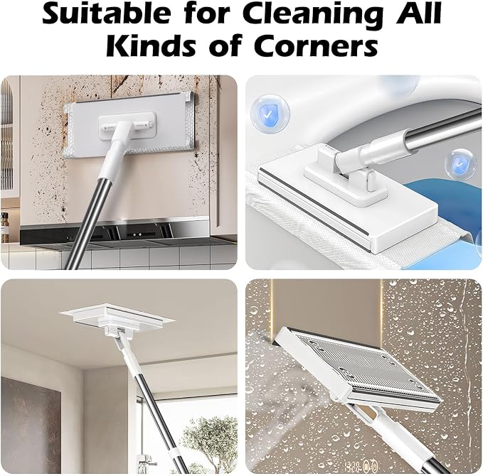 Mini Sweeper Mop, Masthome Reusable Clamp Mop - Image 7