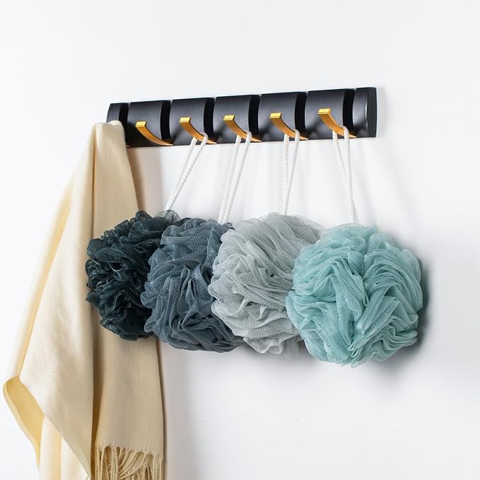 Loofah Sponge XXL-100g 4 Pack, Bath Sponge Soft Mesh Shower Puff Loofah - Image 7