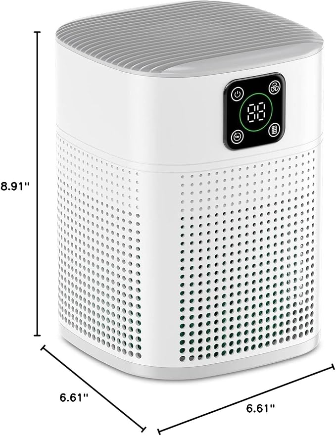 Air Purifiers for Bedroom, Honeyuan H13 HEPA Air Purifier for Home Large Room - Image 6