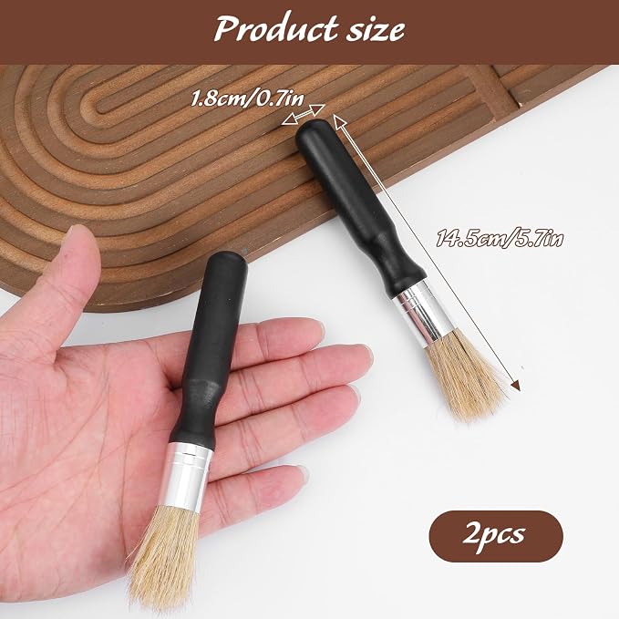 TIESOME 2Pcs Coffee Grinder Cleaning Brush - Image 7