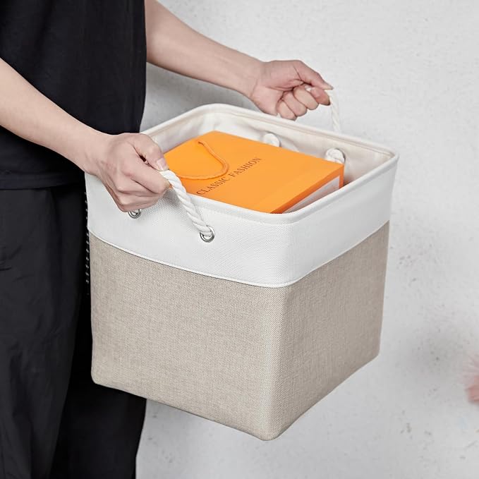 13 x 13 Inch Storage Cubes,6 Pack Cube Storage Bins - Image 6