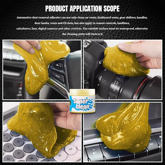 Car Cleaning Gel, Car Cleaning Supplies, Car Cleaning Putty, Universal Car - Image 7