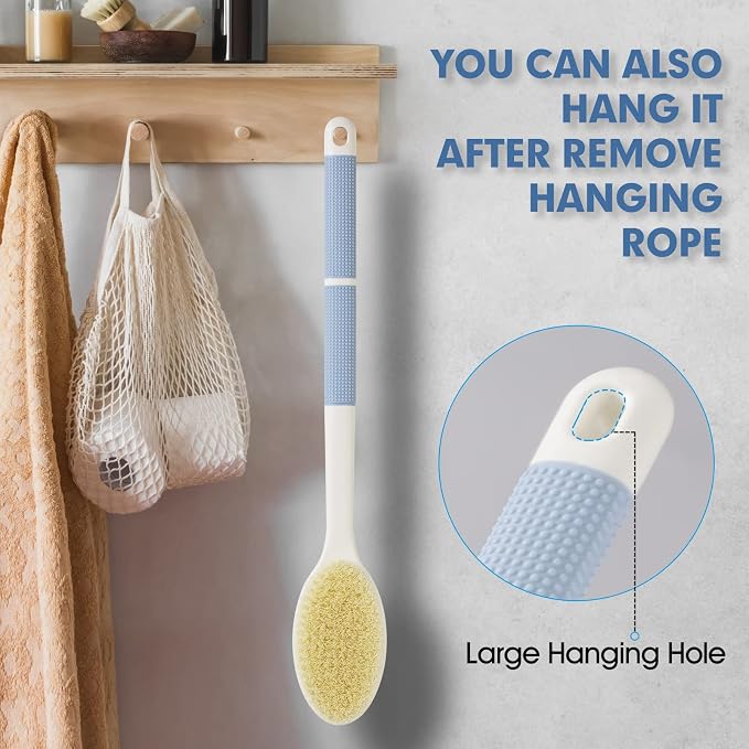 Back Scrubber Anti Slip for Shower, Shower Brush Long Handle - Image 7