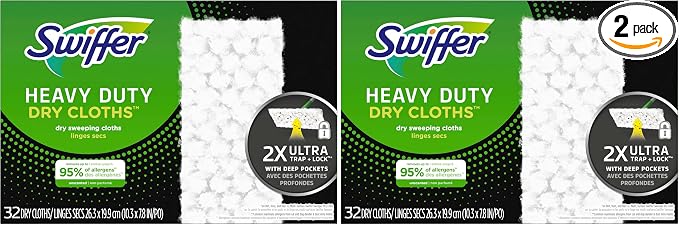 Swiffer Sweeper Heavy Duty Dry Multi-Surface Cloth Refills by Swiffer