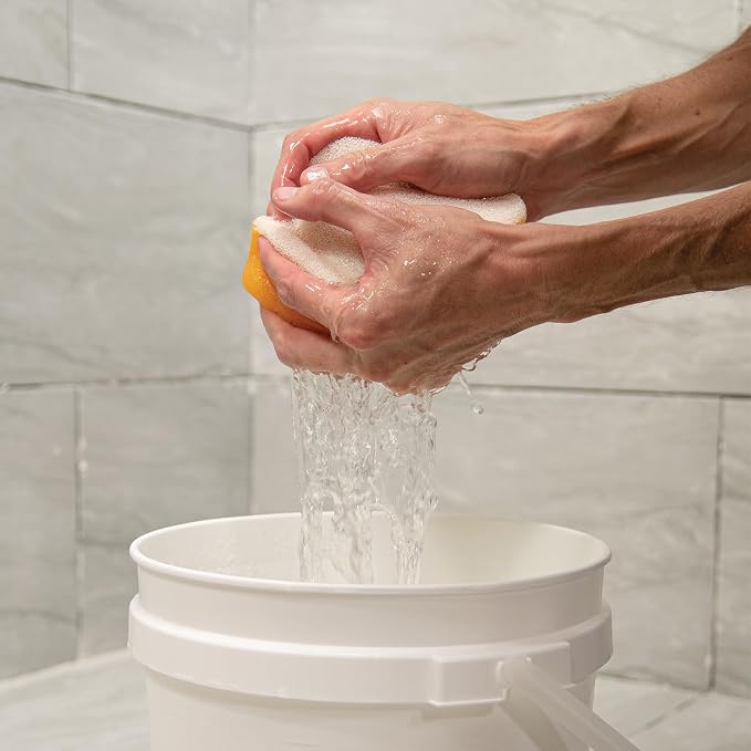 QEP 70007-24 Scrubbing Sponge for Grouting & Cleaning, 7.5" x 5.25" - Image 5