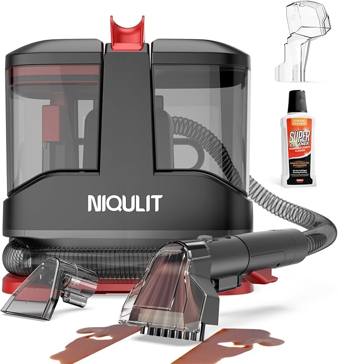 Portable Spot Cleaner, Handheld Fabric and Carpet Cleaner by Unknown