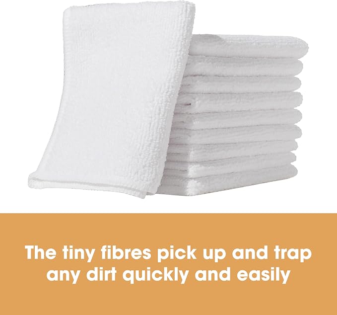 Furniture Clinic Pack of 4 Microfiber Cloths – Lint Free - Image 7