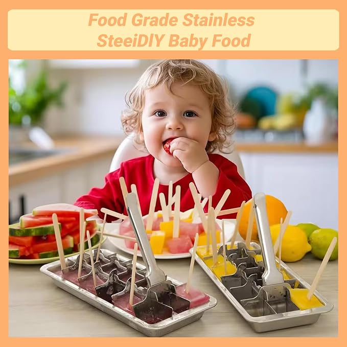 Professional Ice Cube Trays Stainless Steel - Image 5