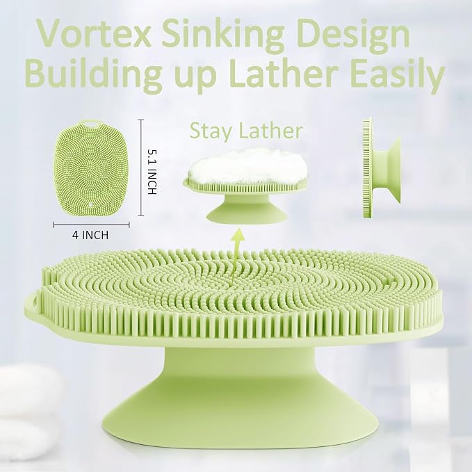 Soft Silicone Body Scrubber, Gentle Like a Hand Exfoliating Your Skin and Build - Image 7