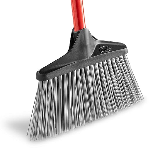 Libman Commercial 1086 Stiff Sweep Lobby Broom, Steel Handle - Image 3