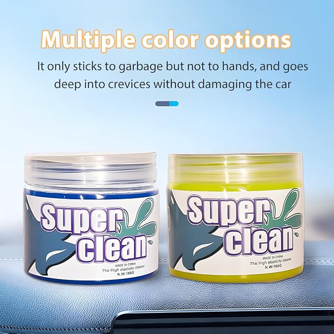 Car Cleaning Gel, Reusable Vehicle Air Vent Crevice Detailing Putty, Automotive - Image 6