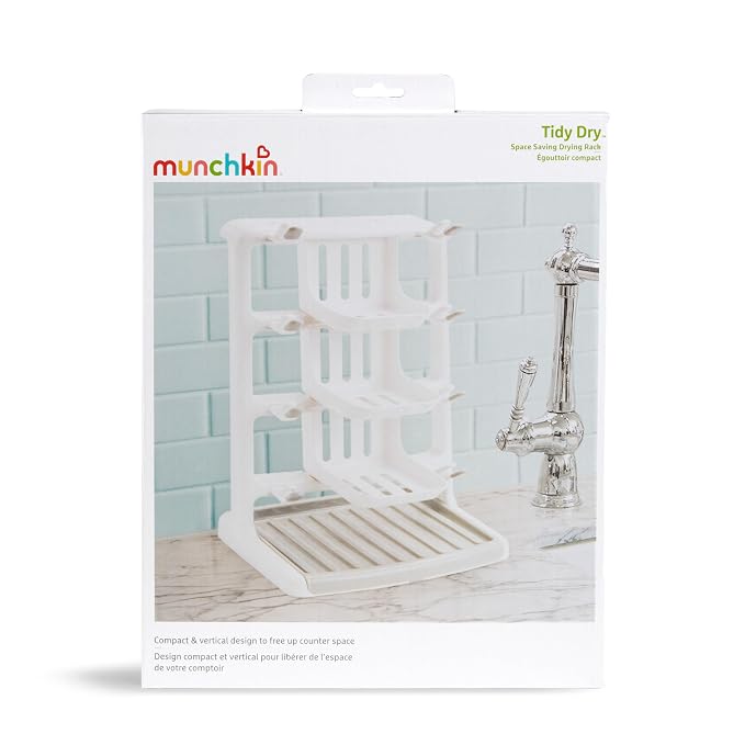 Munchkin® Tidy Dry™ Space Saving Vertical Bottle Drying Rack - Image 7