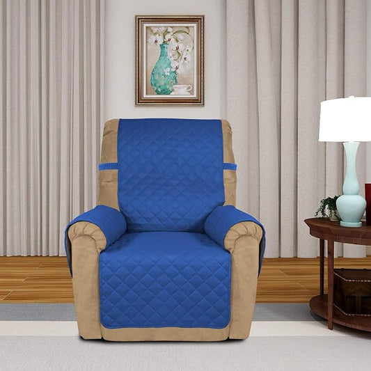PureFit Reversible Quilted Sofa Cover, Water Resistant Slipcover Furniture - Image 2